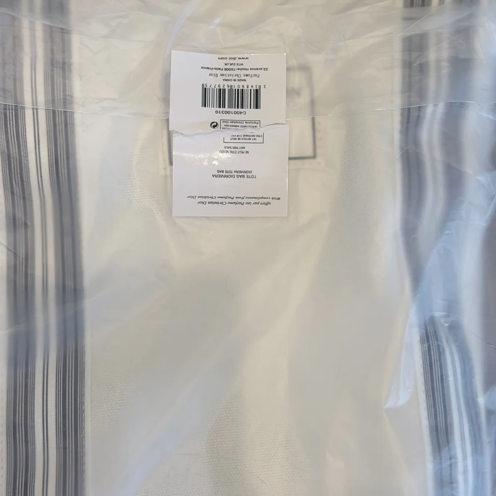 Christian Dior La Collection Privée Platinum Beauty Privé VIP Canvas Tote NIP - Picture 9 of 11